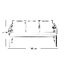 طقم اثاث خارجي حديد و حبل وزجاج ووتر بروف وبلاستك وفايبر و اسفنج 3 مقعد 1.webp