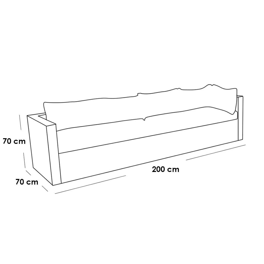 طقم أثاث خارجي 4 قطع رمادي 1.webp
