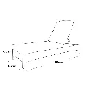 شازلونج خارجي سفنج و فايبراسود و رمادي 1.webp