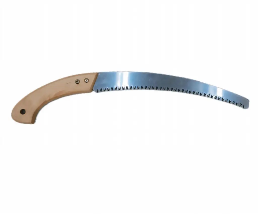 منشار تقليم منحني من راينو 330 بمقبض خشبي