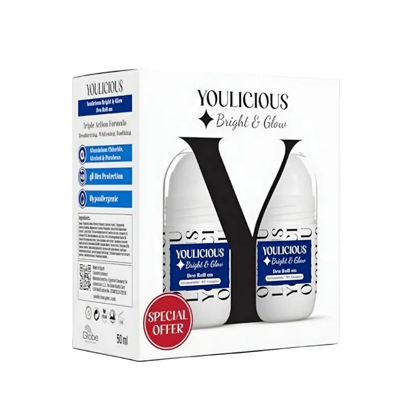 Youlicious Deodorant Roll 50 ml 1+1