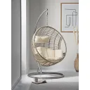 مرجيحة فردي راتان فضي و بيج